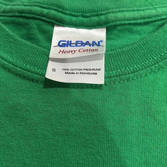 Nickelodeon Legends of the Hidden Temple Green Monkeys team t-shirt, size Small - Picture 2 of 3